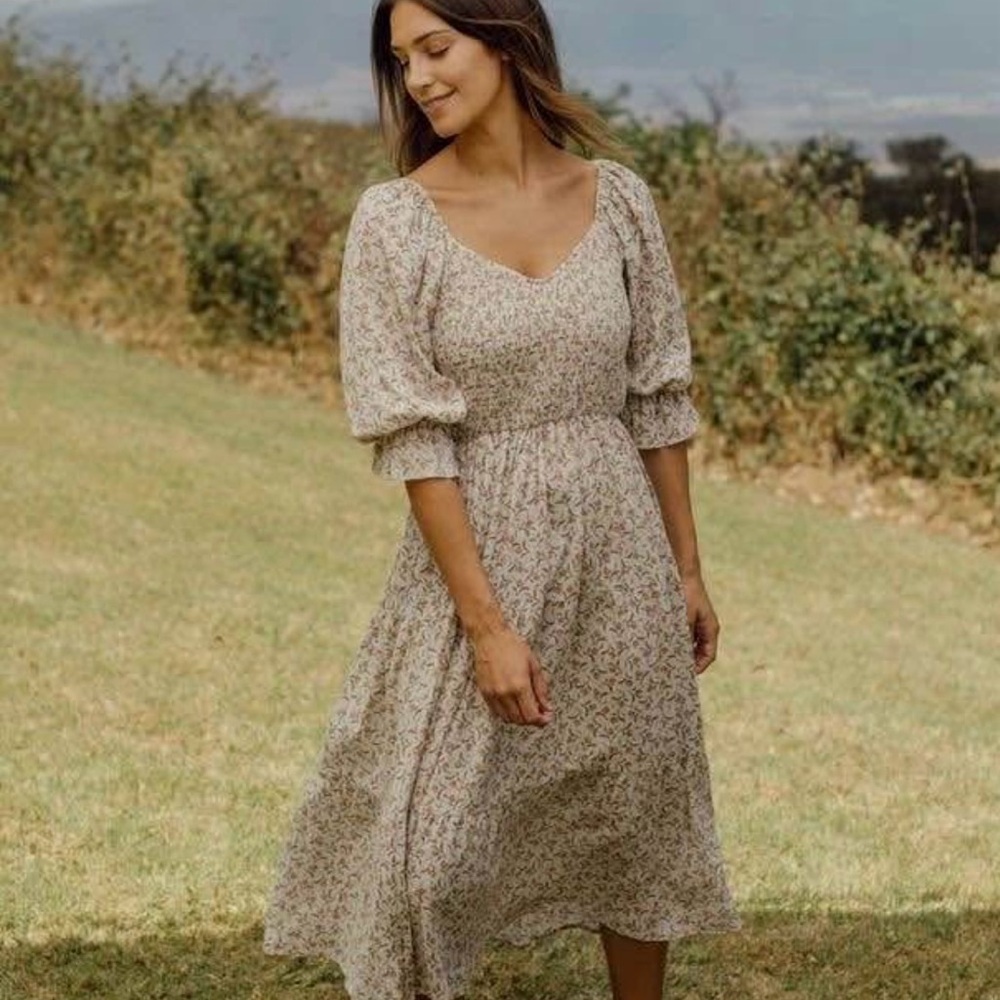 Neuflora Floral Midi Dress